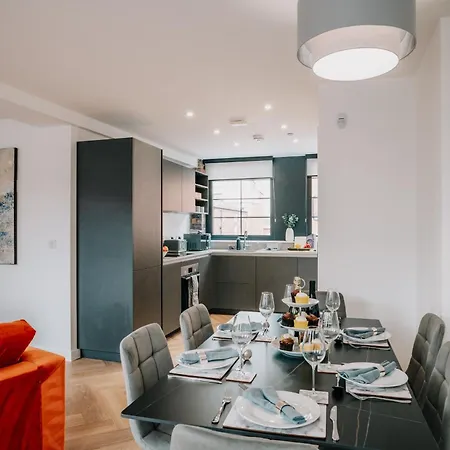 Appartement Stunning Grade Ii Pad, Families, Contractors, Fast Wifi Birmingham